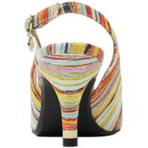 J. Reneé Open Toe Sling Pump - Picture 3 of 4